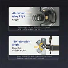 PULUZ Magnetic Quick-Release Chest Strap Harness Belt (Black) - Dark Green - View 3