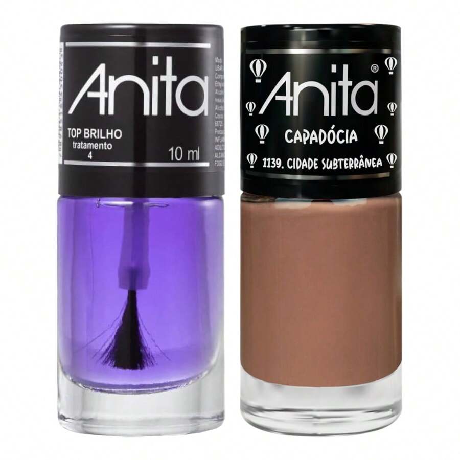 Underground City Nail Polish Cappadocia Collection + Top Gloss 10ml Anita - 彩色 - 查看 1
