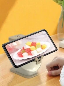 1pc Funny Toilet Shaped Desktop Phone Holder, Portable Universal Smartphone Stand - Beige - View 6