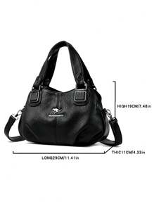 3 Layers Large Capacity High Quality Designer Handbags Soft Leather Ladies Shoulder Crossbody Bag For Women 2024 Luxury Handbags