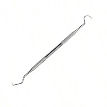 1 Set Toothpick Tartar Remover, Dental Plaque Scraper, Probe, Oral Hygiene Care Teeth Cleaning Kit, Suitable For Adults, Children, Pets - Silver - View 6