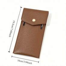 Bolsa de gran capacidad de almacenamiento con múltiples compartimentos, de unicolor, para estudiante, con bolsillo para gafas, organizador para volver a la escuela y universidad - Multicolor - Ver 6