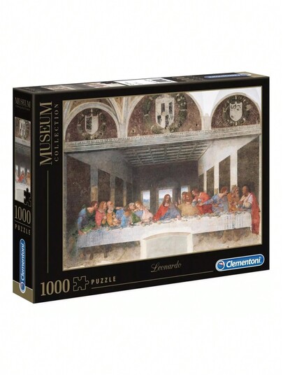 Leonardo Da Vinci The Last Supper Puzzle 1000 Pieces Clementoni
