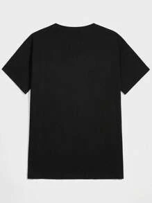 Yu Yu Hakusho Unisex 100% Cotton Streetwear T-Shirt Launch Shipping In Various Colors!! - 黑色 - 查看 2