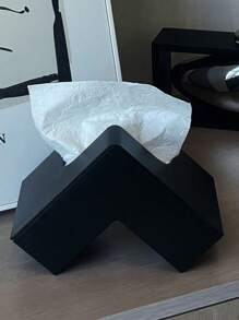 1 件北欧纸巾盒客厅创意家用纸巾盒简约卧室客厅茶几桌面装饰纸巾收纳、房间装饰、家居装饰礼物生日毕业 - 彩色 - 查看 4