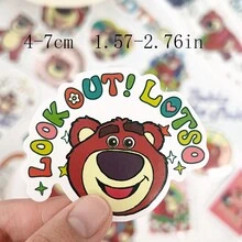 50 miếng dán  Lots-O'-Huggin' Bear Bình nước Hành lý Máy tính xách tay Quà tặng sinh nhật - 50 cái - Xem 2