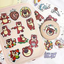 50 miếng dán  Lots-O'-Huggin' Bear Bình nước Hành lý Máy tính xách tay Quà tặng sinh nhật - 50 cái - Xem 1