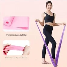 3 cái/bộ Dây kháng lực Yoga, Dây kháng lực cao su thể dục, Tập kéo giãn Thiết bị tập Yoga Pilates Thích hợp cho tập luyện tại nhà hoặc tập thể dục, Để tăng cường cơ, ngực, chân - Nhiều màu - Xem 5
