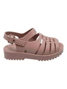 Kids Flat Sandals - 香檳色 - 查看 4