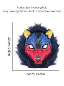 Máscaras de Halloween, máscaras de terror, máscaras de animales, material de EVA que se ajusta cómodamente al rostro, máscaras de carnaval, máscaras de rol, máscaras de mascarada, máscaras de utilería para actuaciones de cine y televisión, bromas, accesorios para eventos y fiestas