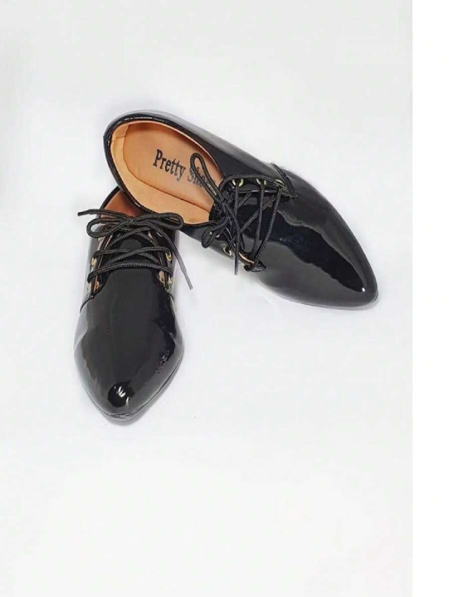 WOMEN'S OXFORD - Black - View 1