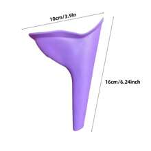 1pc Collapsible Portable Travel Urinal For Men, WomenReusable Urinal For Camping And Long Trips,Travel Essentials - Multicolor - View 3