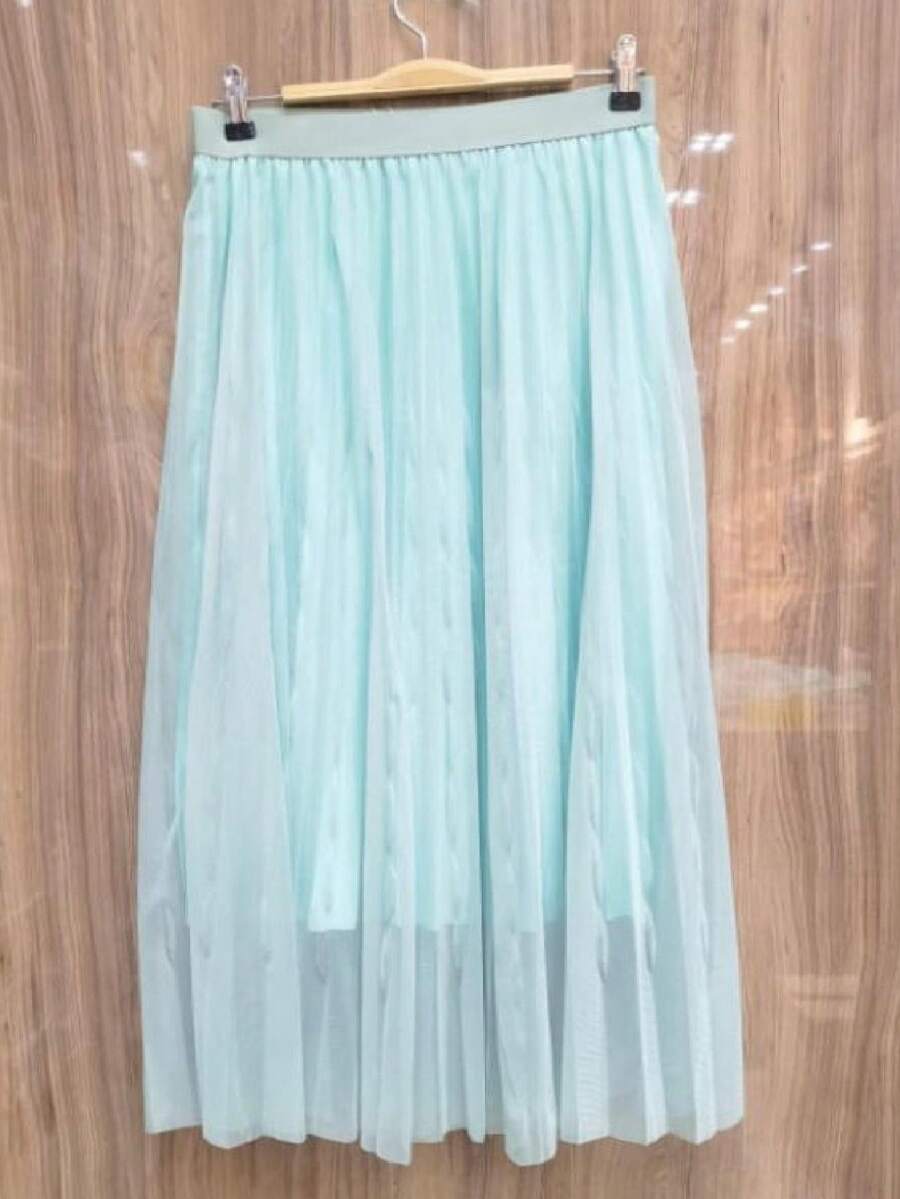 Imported Women's Fashion Tulle Skirt - 薄荷綠 - 查看 1