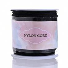 1 Rolo Corda de Nó Chinês de Cordão de Nylon para Fazer Pulseiras, Colares, Artesanato Manual Acessórios, Comprimento 95m/3740in, Largura 0,8mm