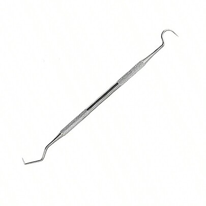 1 pieza Kit de limpieza oral de limpieza de sarro, raspador de placa dental, sonda, escala para adultos, niños y mascotas