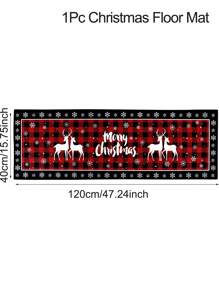 Christmas Kitchen Rugs, Bedroom Rugs And Mats For Floor Comfort Standing Mats For Kitchen, Sink, Office, Laundry, Home Christmas Decoration 2025 Christmas Gift 2026 New Year - Multicolor - View 10