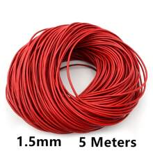 5 metrów 1-3mm średnica skórzany okrągły sznurek do stringów DIY elementy do bransoletki sznurek do wyrobu biżuterii