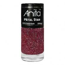 Celebrity Glitter Nail Polish 10ml Metal Star Collection 1133 - Multicolor - Ver 1