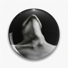 44mm 1.7inch Pins Broach DIY Buttons Snap-In Craft - Black - View 1