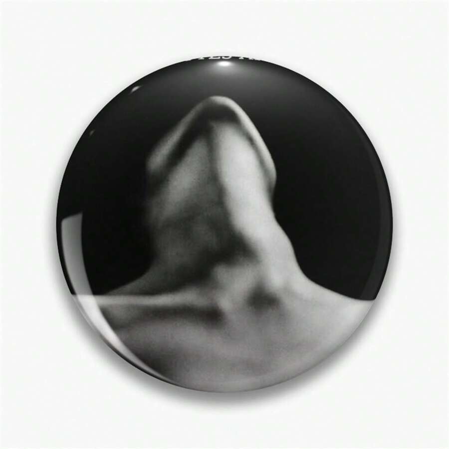 44mm 1.7inch Pins Broach DIY Buttons Snap-In Craft - Black - View 1