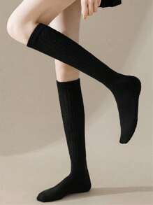 10Pairs Women Scrunch Socks With Multiple Colors Mixed And Matched, Two In One Pile Women Socks For Daily Wear,   Socks, Comfortable Women Mid Calf Socks, Soft, Breathable Slouchy Socks, Thick, Warm, Men's And Women's Long Tube Socks - Multicolor - View 10