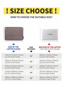 Slim Notebook Bag Shockproof Laptop Sleeve Bag Waterproof Laptop Case For Matebook - Grey - View 2