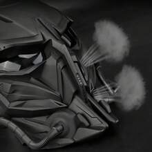 Maska taktyczna Punisher, taktyczne maski do paintballa Airsoft motocykl mężczyźni maska pełnotwarzowa do polowania strzelanie wojskowa maska na Halloween gra wojenna nakrycia głowy - Wielokolorowe - Zobacz 4