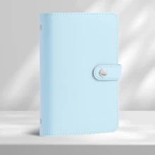 1 件便携式储蓄挑战计划器 - 节省 5,000 美元，PU 材料，可重复使用的每日预算计划表，重返校园 - A6 - 查看 14