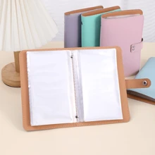 1 件便携式储蓄挑战计划器 - 节省 5,000 美元，PU 材料，可重复使用的每日预算计划表，重返校园 - A6 - 查看 1