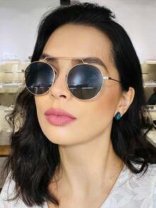 女性夏季紫外線防護時尚太陽眼鏡，適用於戶外，最適合作為朋友禮物 - 綠色 - 查看 2