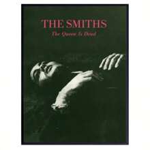 Impresión de arte en lienzo de la portada del álbum de Smiths - The Queen Is Dead - decoración de pared sin marco, arte decorativo de estilo moderno vintage, orientación vertical, para sala de estar, dormitorio, oficina en casa, baño, paredes interiores de cocina