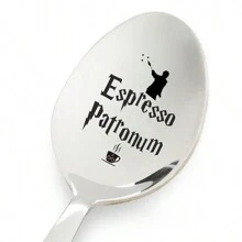 1pc, Wizard Spoon, Metal Spoons, Engraved Spoon, I Solemnly Swear My Spoon Is So Good, Holiday Gift, Party Gift, Birthday Gift,Kitchen,Christmas Gift
