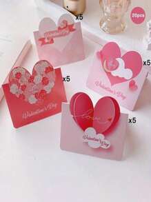 20 thiệp chúc mừng 520, thiệp ngày lễ tình nhân, thiệp chúc mừng hình trái tim viết tay, thiệp chúc mừng trống cao cấp, thiệp quà tặng ngày lễ tình nhân, thiệp tri ân, vật dụng cho doanh nghiệp nhỏ, thiệp cảm ơn, quà tặng sinh nhật, thiệp, mặt hàng mới lạ - Nhiều màu - Xem 12