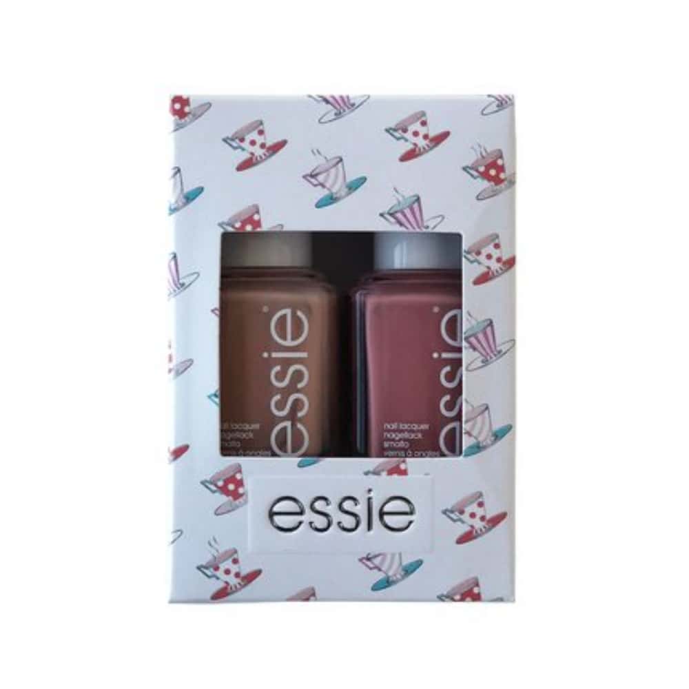 Essie Nail Polish Set - Tea For Two Nudes - Eternal Optimist and Spin the Bottle - View 1