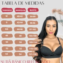 Plus Size Basic Reinforced Bra With Cups For Everyday Life Wide Strap Bra Comfortable Adjustment - trắng - Xem 6