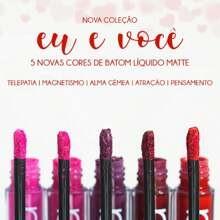 Liquid Lipstick Color 2055 Telepathy 4ml Anita - 彩色 - 查看 3