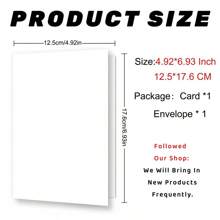 1PC Fun And Creative Holiday Greeting Card Cute Valentine's Card. Olive You Card. Funny Valentine's Day Card. I Love You Card. Valentine's Card,Christmas - Multicolor - View 4