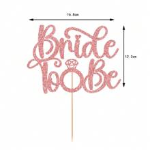 1 套全新婚礼派对主题装饰、新娘旗、摄影道具、蛋糕装饰、户外婚礼场地装饰、室内天花板装饰、情人节装饰、婚礼 DIY 现场装饰 - 粉色 - 查看 8