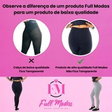 Women's Cotton Leggings High Waist Adult Trousers - Xám - Xem 6