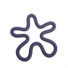 1 tấm lót ly cách nhiệt không đối xứng bằng silicon chịu nhiệt độ cao, chống thấm nước, thoát nước, lót ly cách nhiệt, trang trí bàn ăn gia đình - Nhiều màu - Xem 11