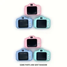 1pc Mini Digital Camera For Kids, 2" HD Screen, Supports Photo & Video Capture, Expandable Memory, Outdoor Play Record, Great Birthday Gift (Memory Card Not Included) - Multicolor - View 8
