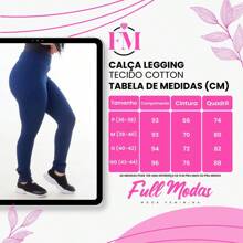 Women's Cotton Leggings High Waist Adult Trousers - Xám - Xem 4