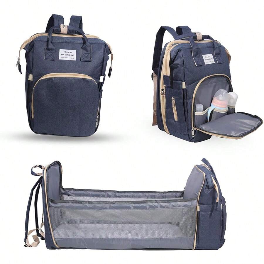 Mochila multifuncional de gran capacidad para maternidad y bebé,navidad