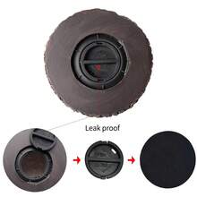 jinhuoba 1 Bộ Hộp lưu niệm tưởng niệm chó và mèo có thể tùy chỉnh, Hộp đựng tro thú cưng trong nhà/ngoài trời kỷ niệm - màu nâu - Xem 7