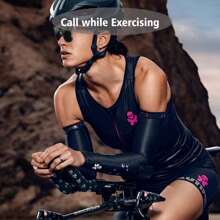 SENBONO New Intelligent Glasses, Sunglasses With Music/Call/Remote Camera Control/Blue Light Blocking Function, Suitable For Prescription Lenses, 168 Hours Long Standby Time, Unisex Fashionable Multi-Functional Sunglasses - Black - View 6