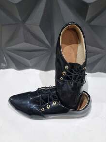 WOMEN'S OXFORD - Black - View 2