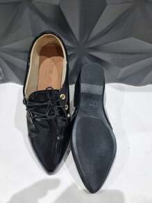WOMEN'S OXFORD - Black - View 3