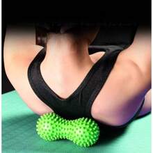 Foot Massage Roller Peanut Double Lacrosse Spiky Ball Myofascial Balls For  Mobility Back Foot Arch Pain Relief