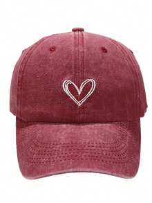 1 件男女通用复古水洗可调节棒球帽，刺绣，卡车司机帽，老爹帽，纯色，嘻哈帽，户外防晒帽万圣节 - 棒球帽 - 查看 9