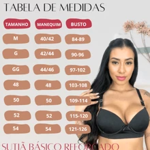 Basic Reinforced Cup Bra With Wide Strap And Support Adjustable Bra For Everyday Life - Màu xanh hải quân - Xem 7